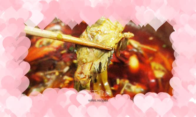 A different kind of life for hot pot base - boiled yellow spicy diced dices