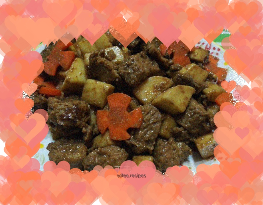 Stir-fried king oyster mushrooms with black pepper beef