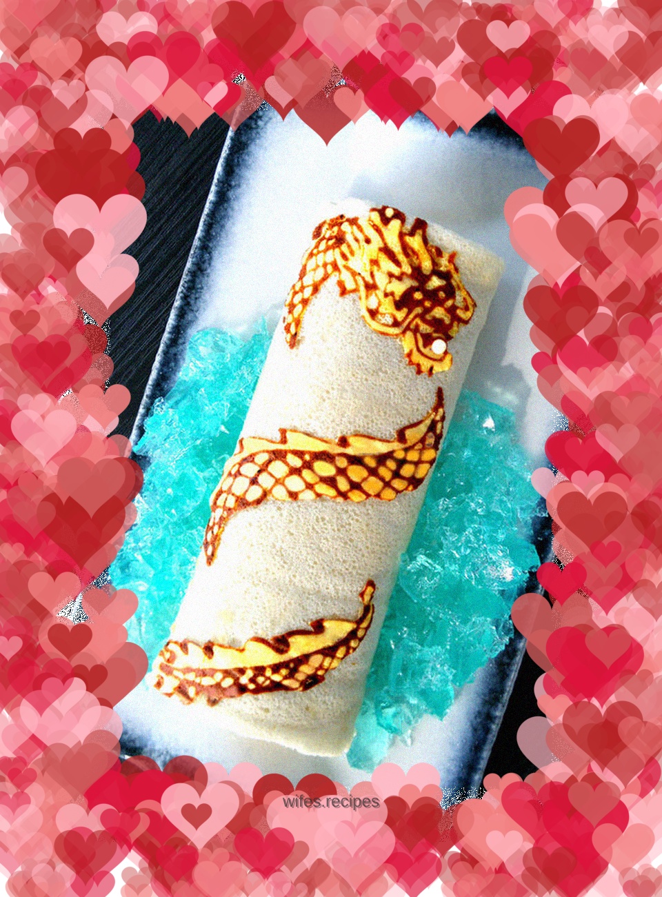 Panlong Yuzhu Cake Roll