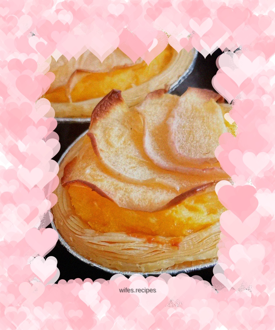 Sweet Potato Cheese Apple Tart