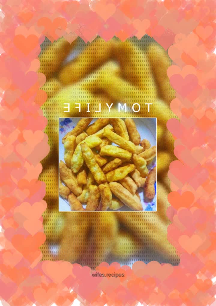 Simple children’s version of mini fried dough sticks