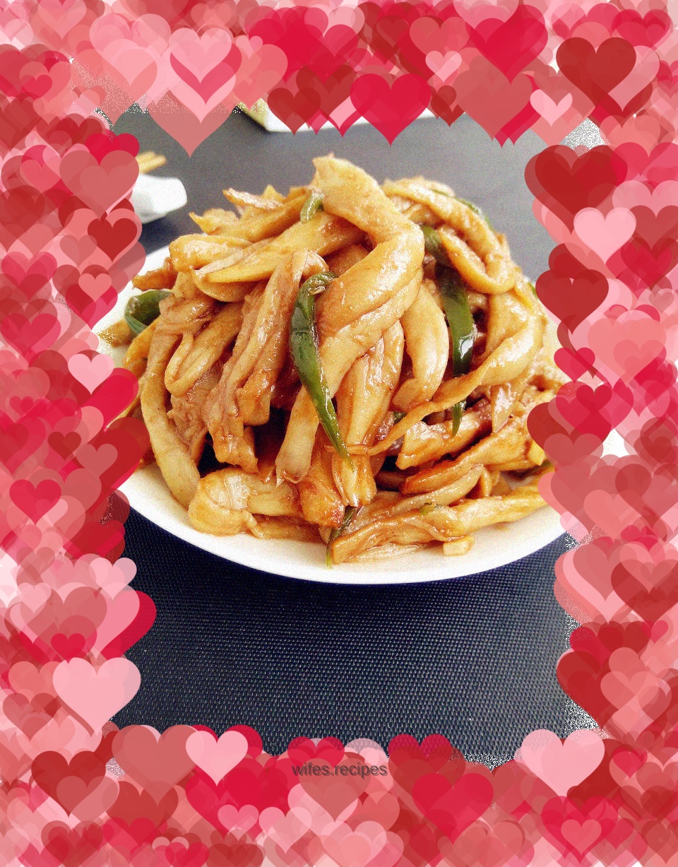 Sautéed King Oyster Mushroom