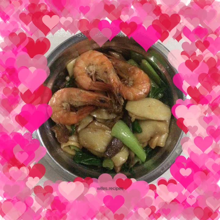 Fried white rice cake