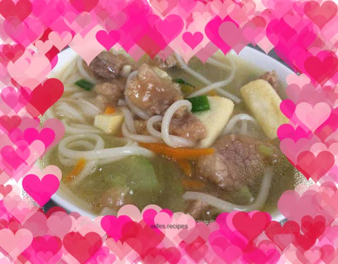 Meat Soup Noodles