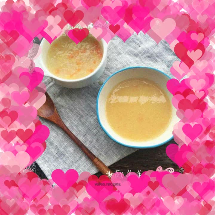 Millet vegetable porridge