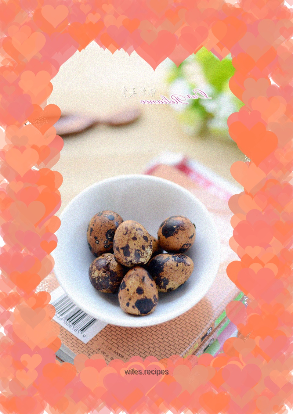 [Five-spice tea leaves and quail eggs]--The third New Year’s Eve dish ‘Safe Egg’