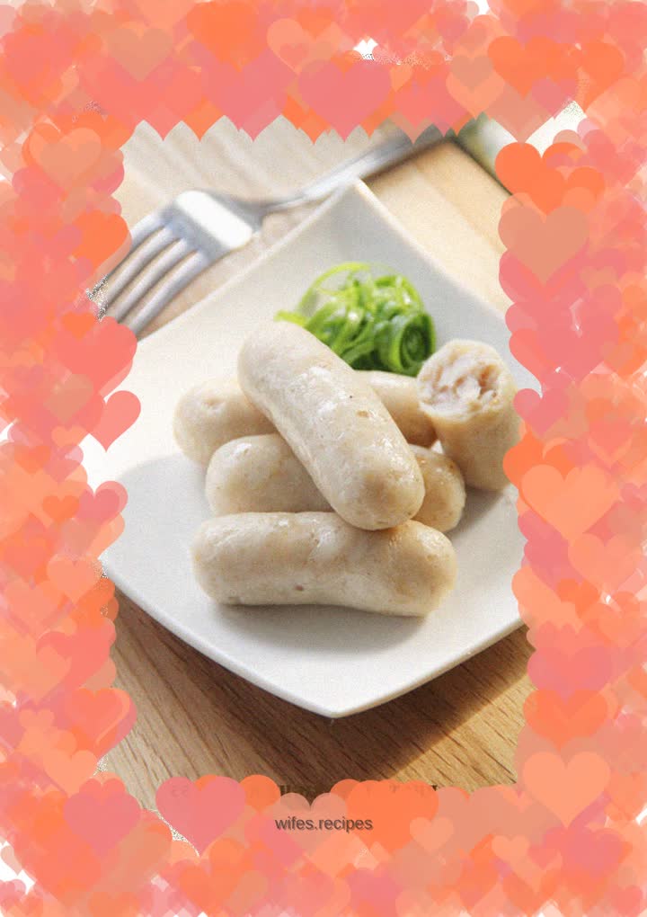 Exclusively for babies, healthy Q-bomb sausages - Q-bomb sausages