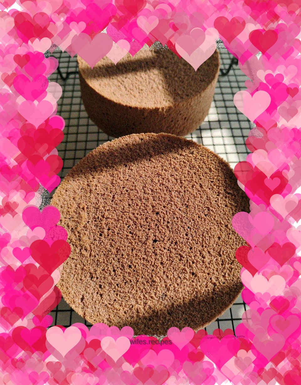 Cocoa Chiffon Cake
