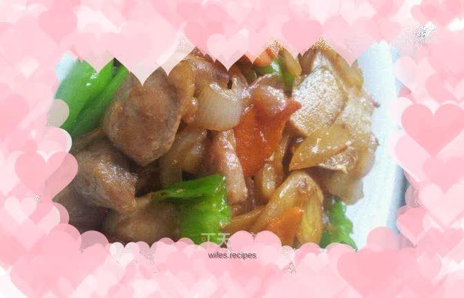 Smooth chicken nuggets and chicken thighs