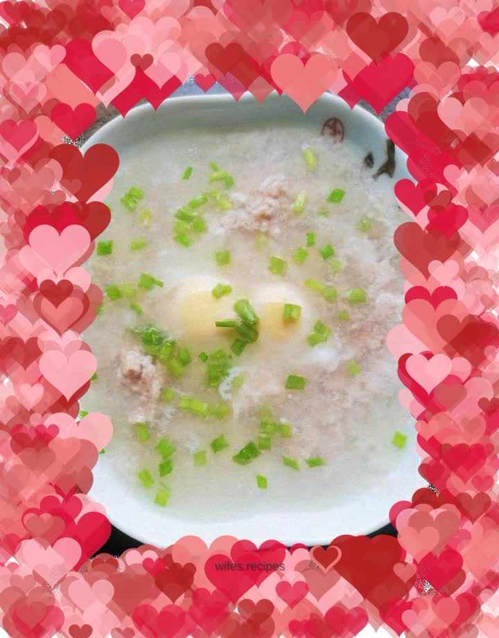 Egg Patty Soup