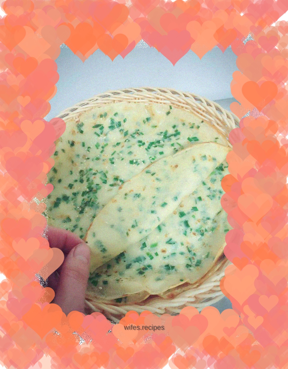 Chive pancake