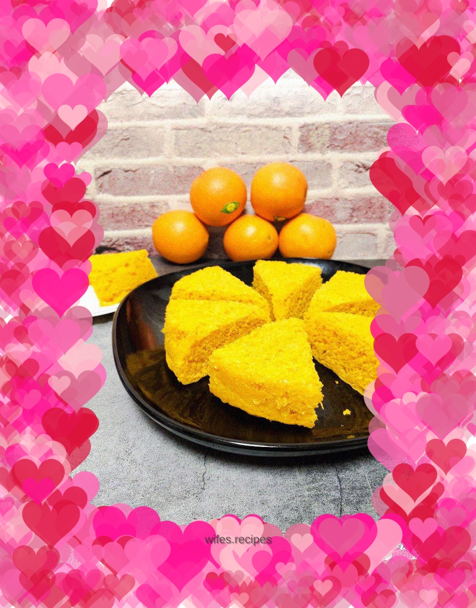 Delicious Pumpkin Hair Cake
