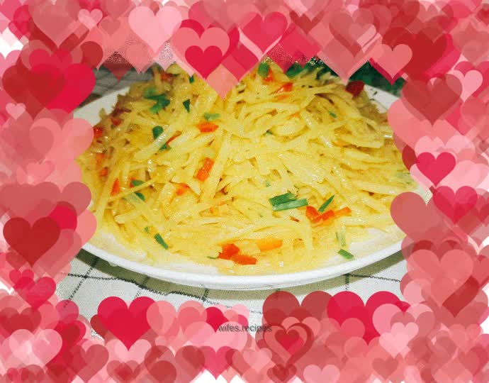 Hot and sour potato shreds
