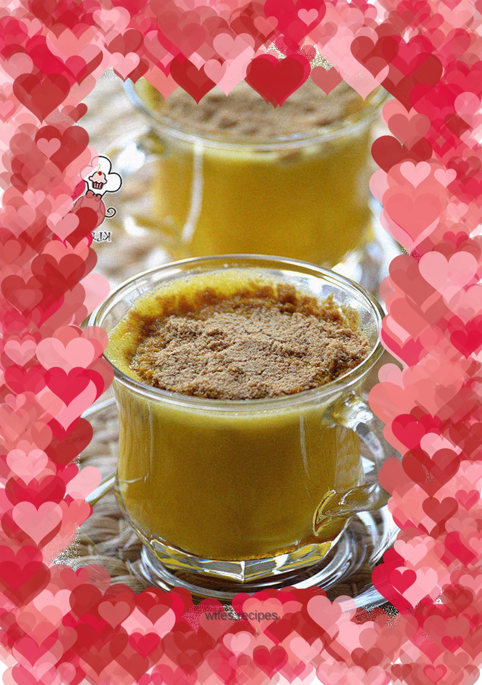 Wheat germ pumpkin soy milk