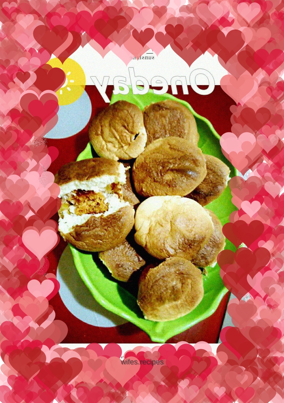 Small meat floss cake