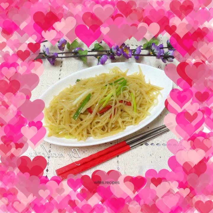 Hot and sour potato shreds