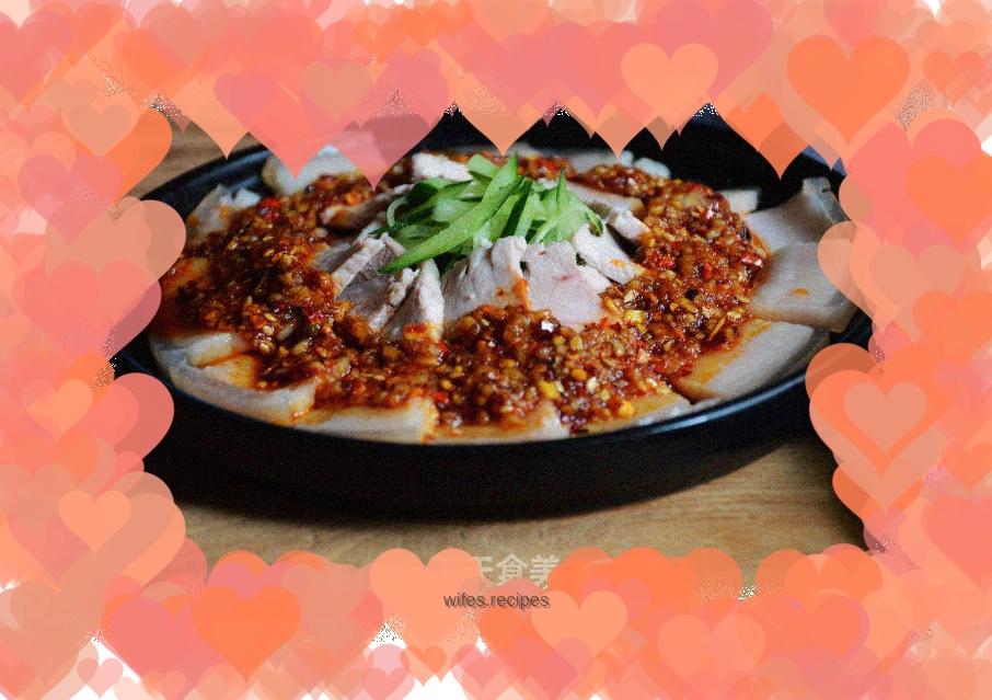 【Sichuan】White Pork with Garlic Sauce