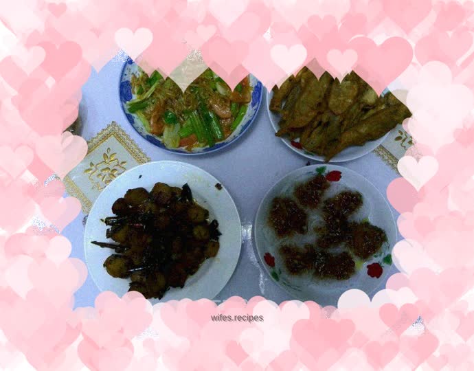 Special fried celery