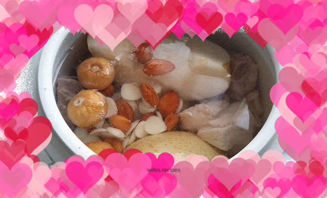 Stewed Sydney Pear with Figs, North and South Apricots