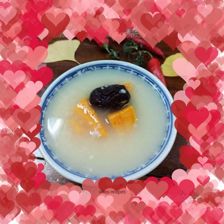 Sweet potato and millet porridge