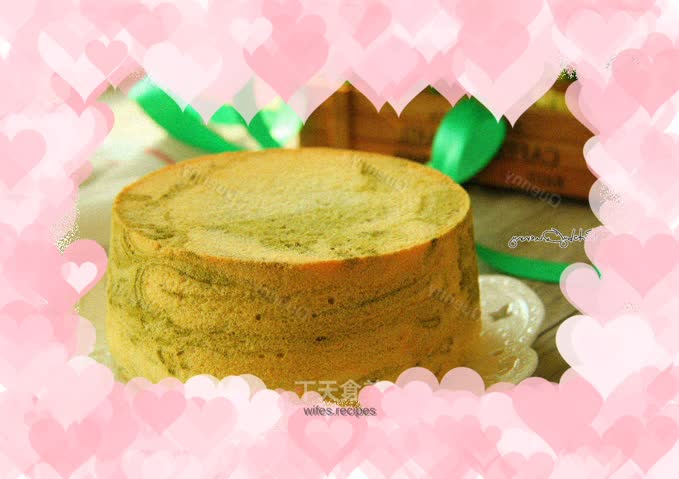 【Tianjin】Matcha marble chiffon cake