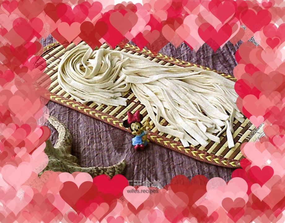 Hand-rolled noodles