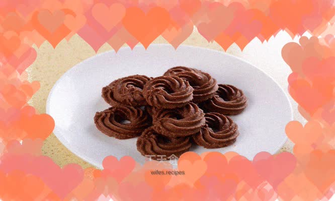 Perfect taste - cocoa almond cookies