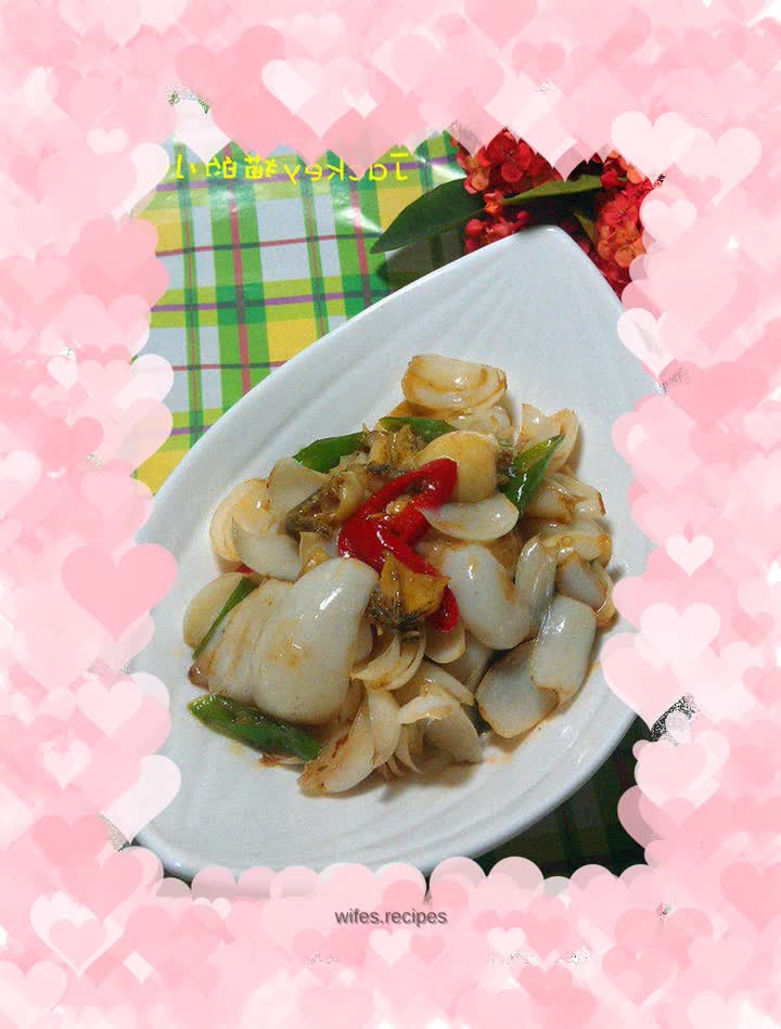 Lily fresh abalone slices