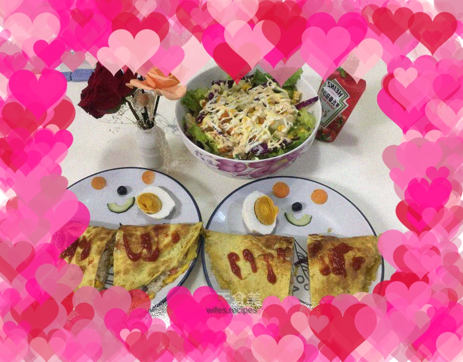 Omelet rice