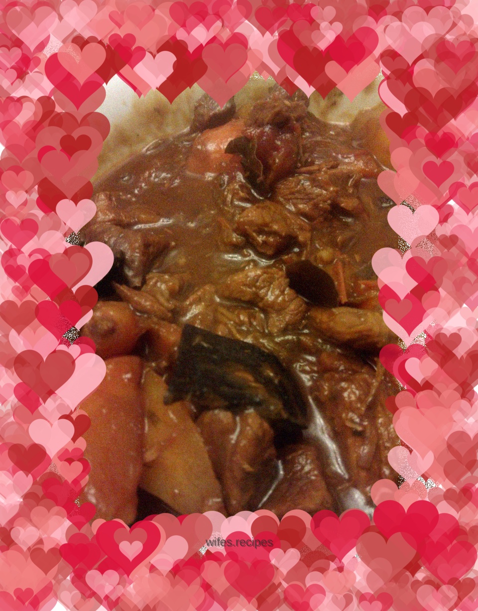 Braised beef