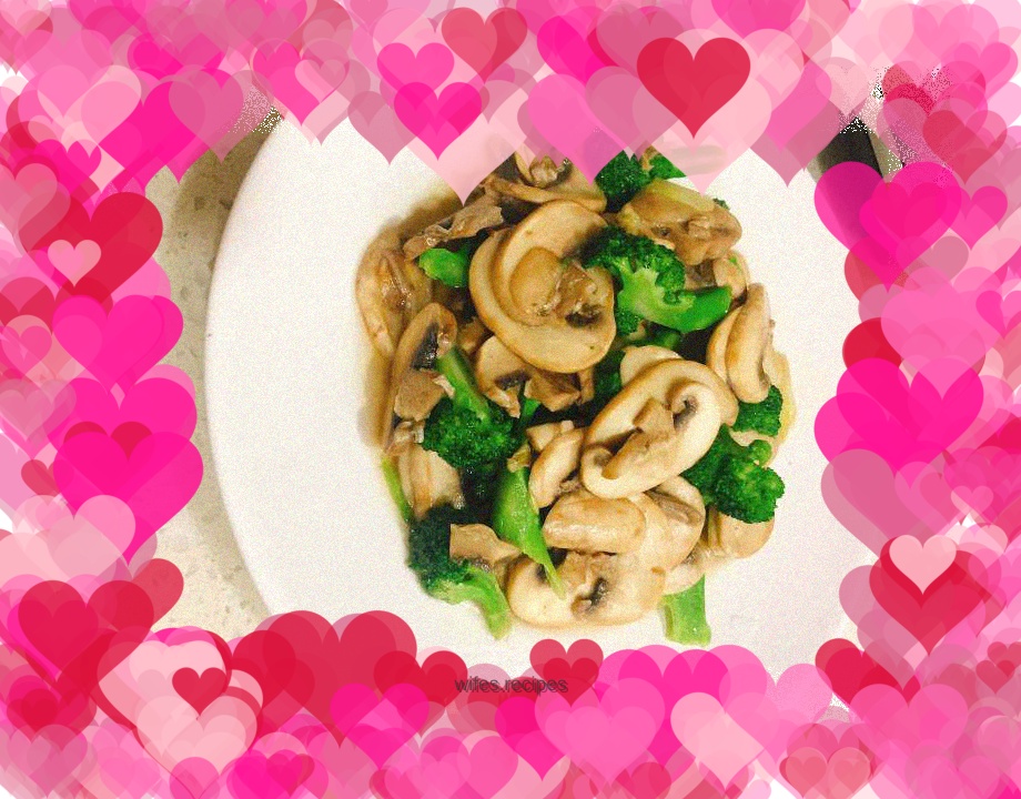 Mushroom and Broccoli