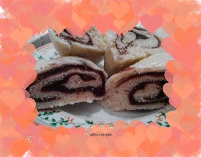 Bean paste roll