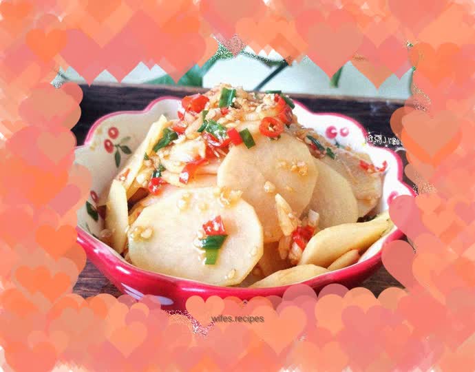 Refreshing hot and sour potato chips