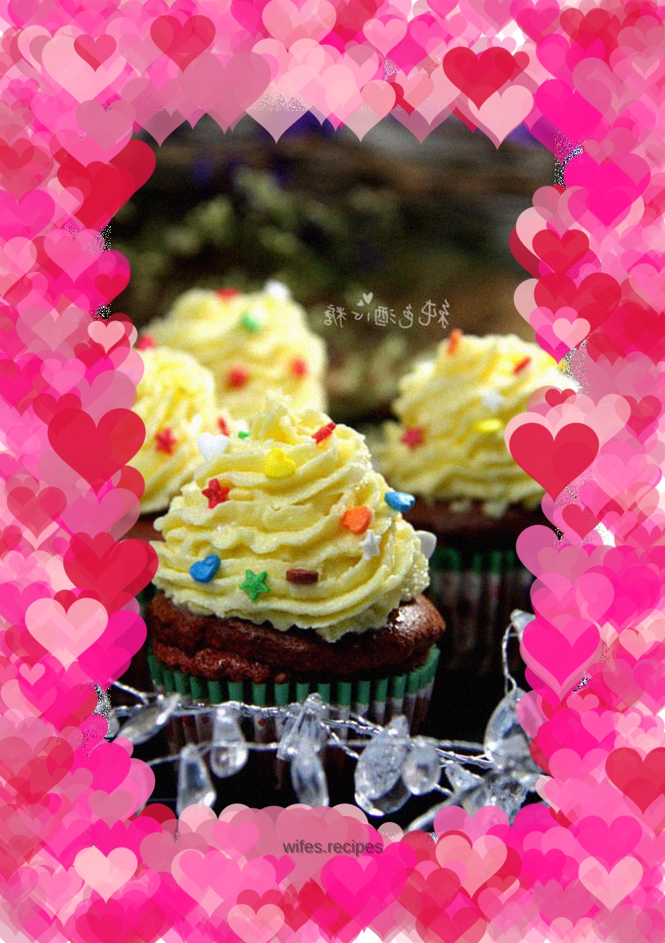 Cheese Buttercream Cup Cake