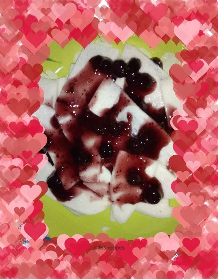 Nourishing yin and moisturizing the lungs in autumn - blueberry yam