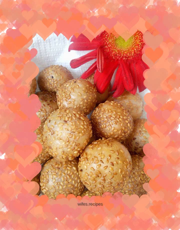 Fried sesame balls