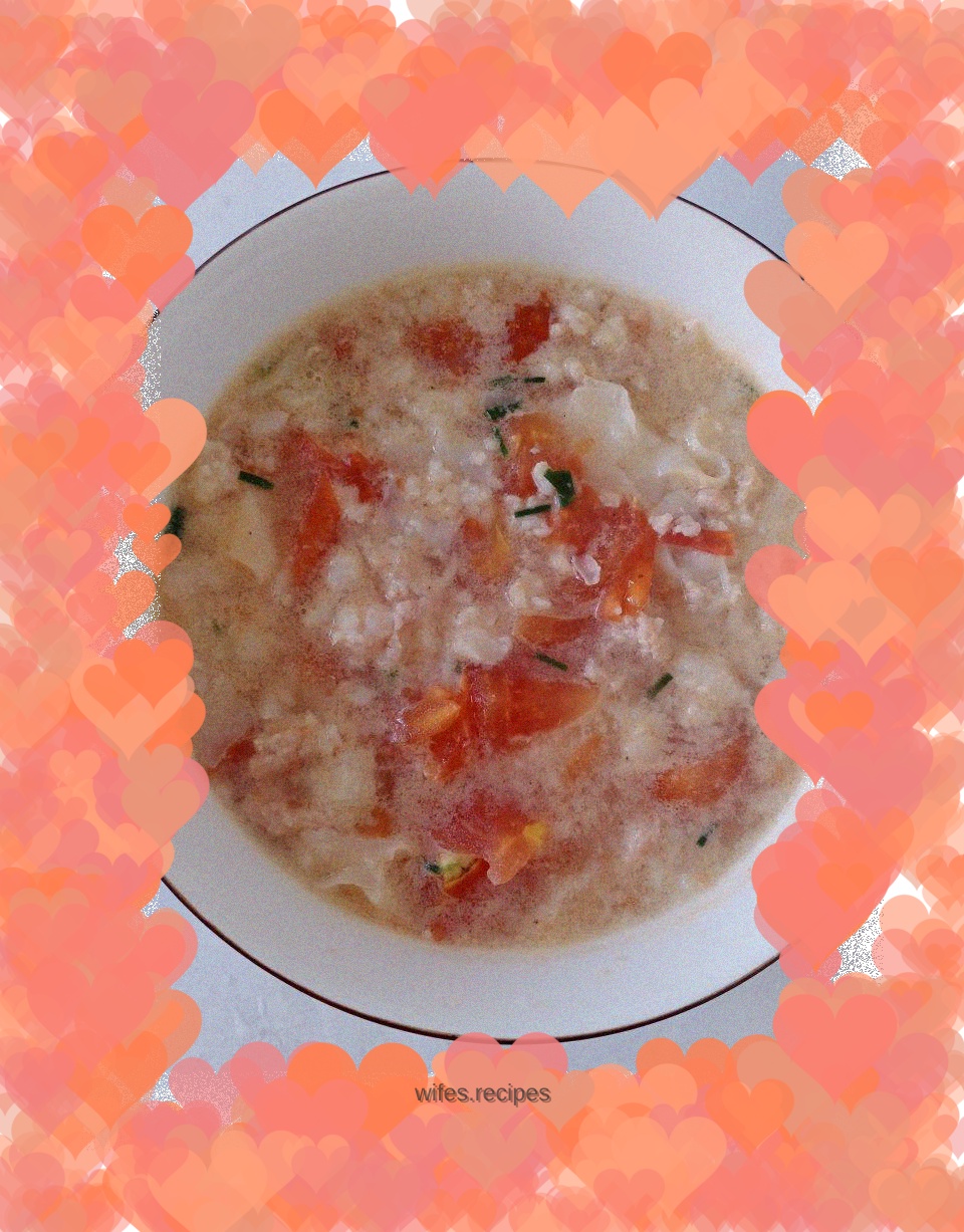 Wonton skin and lean meat soup