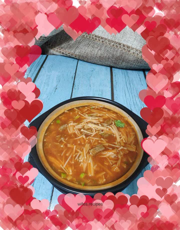 Winter Warming Soup Tomato and Mutton Soup