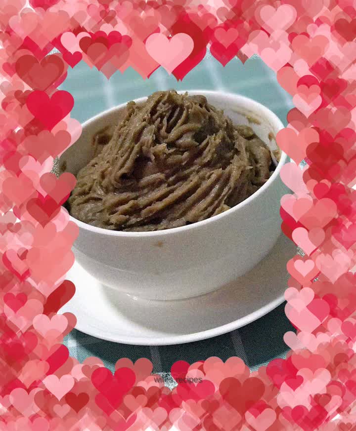 Mung bean paste filling