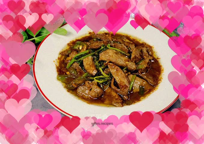 Sweet and Sour Pork Liver