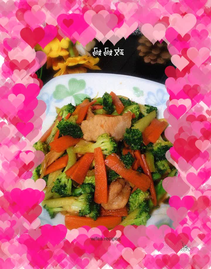 Stir-fried broccoli