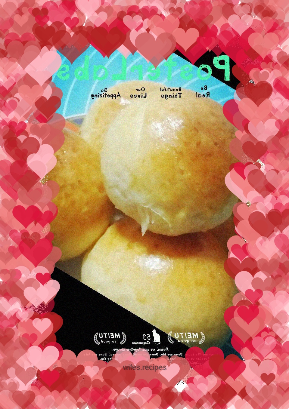 Cream meal bag