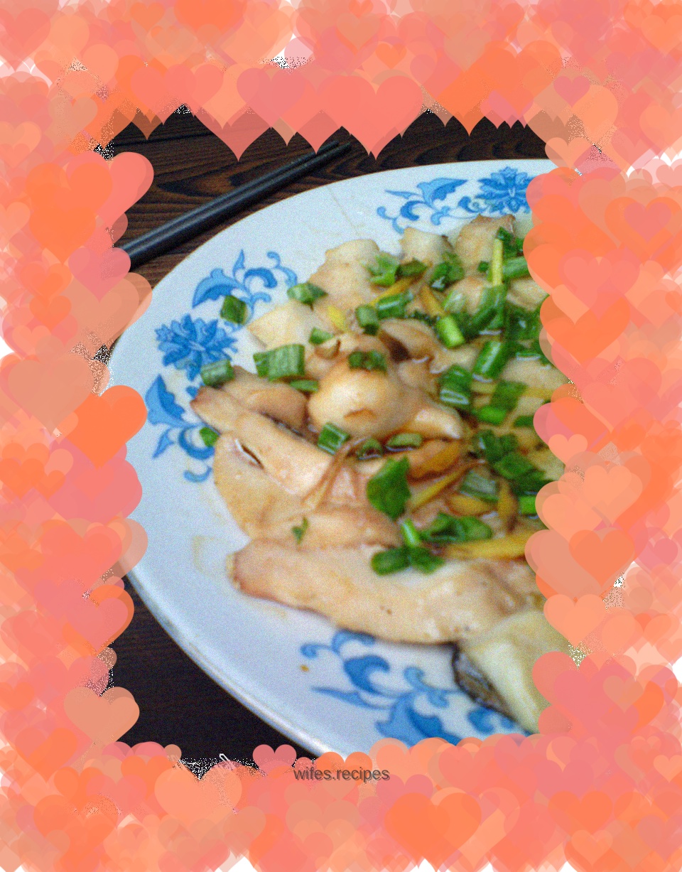 Steamed fish fillet