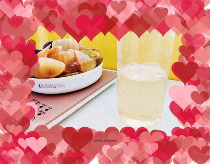 Red dates and apple water