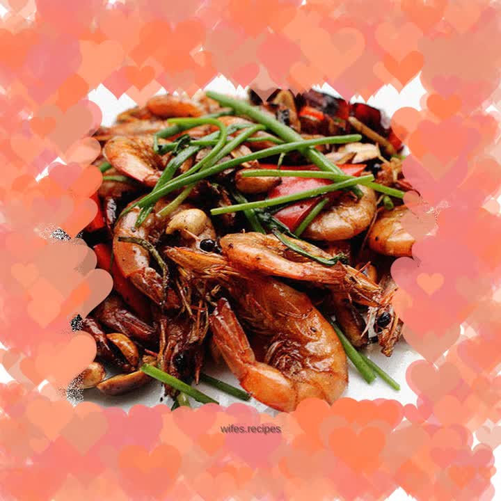 Black pepper spicy shrimp