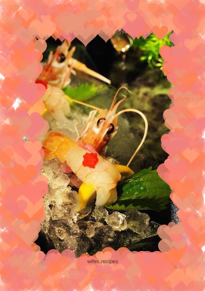 Langoustine Sashimi with Vietnamese Spicy Sauce