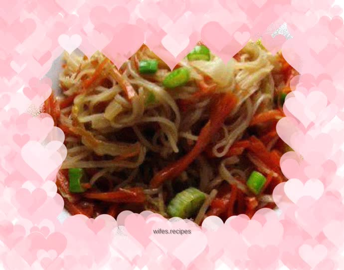 Unforgettable Huaiji --- Three shredded stir-fried noodles