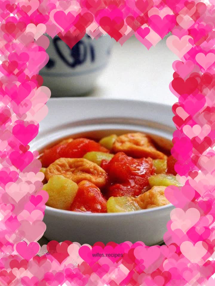 Tomato and Luffa Fish Gluten