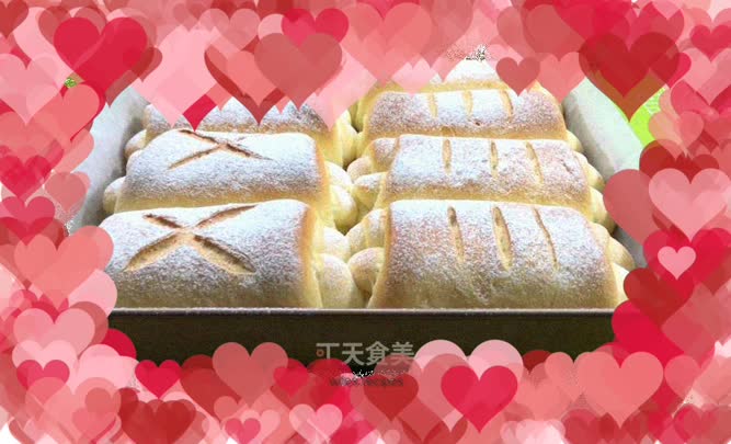 Super soft milk bread, stringy and sweet, fragrant and soft, incredibly delicious.