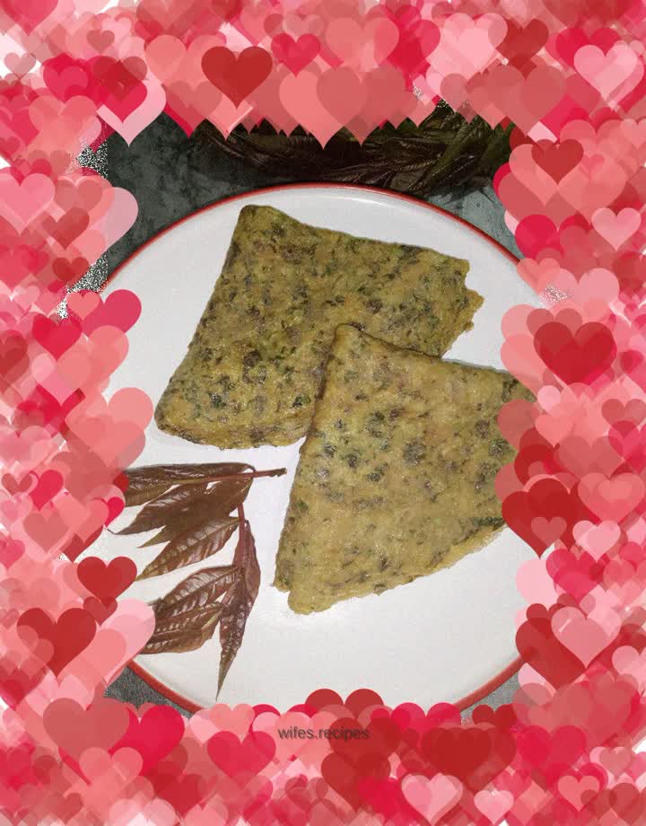 Fried egg with Chinese toon